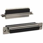 172-037-283L011 NorComp 37 Positions Board Side (4-40) Signal 2 Rows