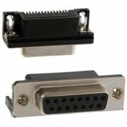 182-015-213R531 NorComp Signal Housing/Shell (4-40) 15 Positions Board Lock