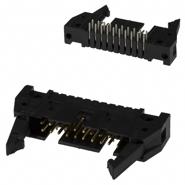 5499786-4 TE CONNECTIVITY 2 Rows 0.100" (2.54mm) Header, Shrouded Male Pin