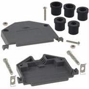 979-037-010R031 NorComp Unshielded 180° Two Piece Backshell 979, ARMOR