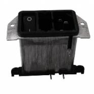 DD22.1111.1111 Schurter DD22 3 Positions Quick Connect Receptacle, Male Blades - Module