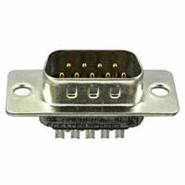 FCE17-E09PM-250 Amphenol Gold 2 Rows Plug, Male Pins Housing/Shell (Unthreaded)