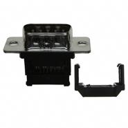 L17DEFRA09P Amphenol 2 Rows IDC, Ribbon Cable Gold Housing/Shell (Unthreaded)