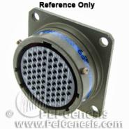 MS27497E24B61P Amphenol Surface Mount Receptacle, Bottom Entry Pick and Place Bulk