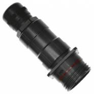 RJFTV2PEM1G Amphenol PCD Circular Bayonet Coupling Coupler Cat5e Panel Mount, Square Flange