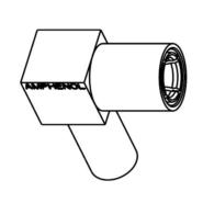 903-599P-71A Amphenol RF Free Hanging (In-Line), Right Angle 2GHz Solder SMB, Mini