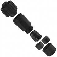 C016 20D003 100 12 Amphenol Sine Systems IP65/67 - Dust Tight, Water Resistant, Waterproof Cable Clamp 4 Positions Keyed