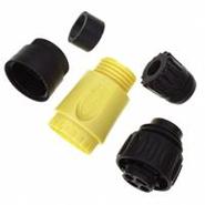 C016 20H003 800 14 Amphenol Sine Systems Free Hanging (In-Line) Keyed Plug, Male Pins IP65/67 - Dust Tight, Water Resistant, Waterproof