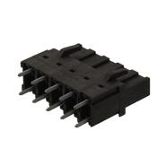 ELFB05280 Amphenol PCD 125°C Through Hole Solder Header, Female Sockets