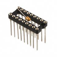 123-93-318-41-801000 Mill-Max DIP, 0.3" (7.62mm) Row Spacing 18 (2 x 9) Through Hole Tube