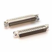 180-062-102L011 NorComp Grounding Indents, Shielded Plug, Male Pins Gold Board Side (4-40)