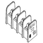 38720-0306 MOLEX 6 Position 9.53 mm 15 A Wire-to-Board