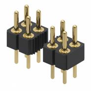 802-10-064-10-002000 Mill-Max 64 Positions Header, Unshrouded 0.100" (2.54mm) Gold