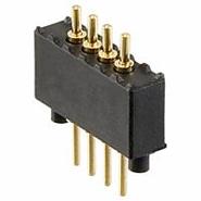 854-22-004-10-001101 Mill-Max Gold Brass Alloy 854 4 Contacts