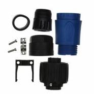 C016 20D003 110 10 Amphenol Sine Systems 4 Positions IP65/67 - Dust Tight, Water Resistant, Waterproof Keyed Free Hanging (In-Line)