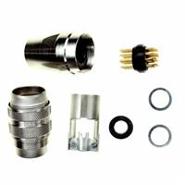 C091 31H012 200 2 Amphenol Sine Systems Gold Free Hanging (In-Line) IP65/67 - Dust Tight, Water Resistant, Waterproof 12 Positions