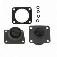 EXP-0941/02/S Bulgin Bulk Nickel Receptacle, Female Sockets 2 Positions