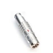 FGG.1K.308.CLAC60Z LEMO Plug, Male Pins Bulk 8 Positions Free Hanging (In-Line)