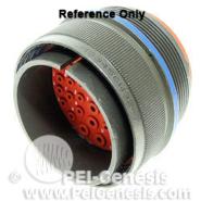 MS3456W18-22S Amphenol Aerospace Operations N (Normal) Free Hanging (In-Line) Silver Fluid Resistant