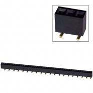 NPPC401KFXC-RC Sullins Connector Solutions 0.100" (2.54mm) Solder 40 Positions Surface Mount