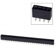 PPTC281LFBN-RC Sullins Connector Solutions Header 0.100" (2.54mm) 1 Row 28 Positions