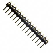 PRPN162MAMS Sullins Connector Solutions Solder Gold 0.079" (2.00mm) Header, Unshrouded