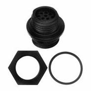 PX0412/12P Bulgin Panel Mount, Bulkhead - Rear Side Nut 12 Positions Receptacle for Male Contacts Buccaneer® 400