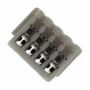 04SR-3S JST Receptacle 4 Positions 0.039" (1.00mm) 30 AWG
