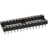 115-93-328-41-001000 Mill-Max 115 DIP, 0.3" (7.62mm) Row Spacing Solder Through Hole