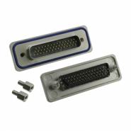 15-000513 Conec Plug, Male Pins Gold Mating Side, Female Screwlock (4-40) 3 Rows