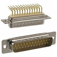 174-E25-113R001 NorComp 25 Positions Solder Signal Housing/Shell (Unthreaded)