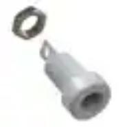 1825-1 Pomona Electronics Set Screw, Safety Collar Banana Plug, Stackable