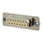 772-E15-203R011 NorComp Signal Gold Solder Cup 2 Rows