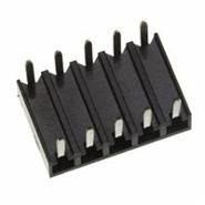 960105-7102-AR 3M Receptacle 5 Positions Through Hole, Right Angle 0.100" (2.54mm)