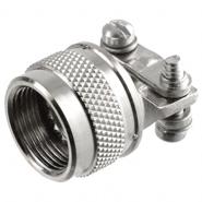 A850493811N Amphenol PCD Aluminum Alloy Cable Clamp 0.980" (24.90mm) SAE AS85049