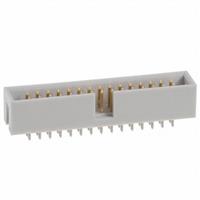AWHW30G-0202-T-R Assmann WSW Components Solder 0.100" (2.54mm) 2 Rows Gold
