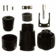 C016 20D003 110 12 Amphenol Sine Systems Plug, Female Sockets Keyed Cable Clamp, Strain Relief Free Hanging (In-Line)