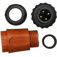 C016 20H003 800 16 Amphenol Sine Systems Plug, Male Pins Keyed IP65/67 - Dust Tight, Water Resistant, Waterproof 4 Positions