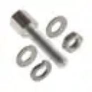 D20418-39 Cinch Connectivity Solutions D-Sub Backshell Jackscrew Socket 4-40 Socket, 4-40 Screw