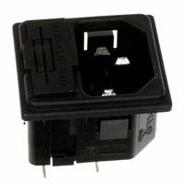 PF0011/15/28 Bulgin 3 Positions PF Solder Tab Receptacle, Male Blades - Module