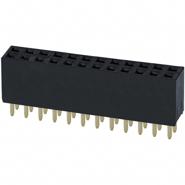 PPPC122LFBN-RC Sullins Connector Solutions Through Hole 0.100" (2.54mm) 2 Rows Female Socket