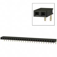 PPPC241LGBN-RC Sullins Connector Solutions 1 Row Through Hole, Right Angle Solder Header