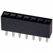 PPTC071LFBN-RC Sullins Connector Solutions Through Hole 0.100" (2.54mm) Female Socket 7 Positions