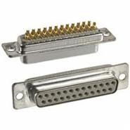 172-025-202R001 NorComp Gold Housing/Shell (Unthreaded) 2 Rows 25 Positions