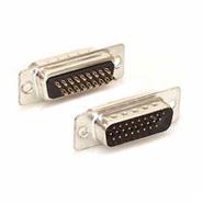 180-026-102L001 NorComp Grounding Indents, Shielded Solder Cup Plug, Male Pins 3 Rows