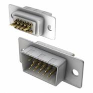 780-M15-103L001 NorComp Gold 15 Positions Housing/Shell (Unthreaded) 3 Rows