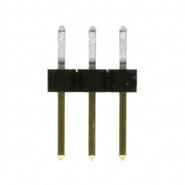 951103-8622-AR 3M Male Pin 0.079" (2.00mm) Gold Header, Unshrouded