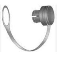 BRA.2F.200.PZSG LEMO Contains Strap with Ring, Dust Tight, Water Resistant 2F Gray