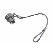 BRD.0B.200.PCSG LEMO 0B Contains Strap, Dust Tight, Water Resistant Gray