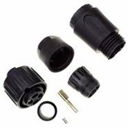 C016 20D003 200 12 Amphenol Sine Systems Free Hanging (In-Line) Plug, Female Sockets IP65/67 - Dust Tight, Water Resistant, Waterproof 4 Positions